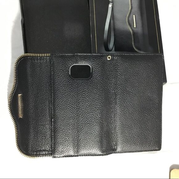 Rebecca Minkoff Leather Folio Wristlet Galaxy S7 J - Picture 5 of 7